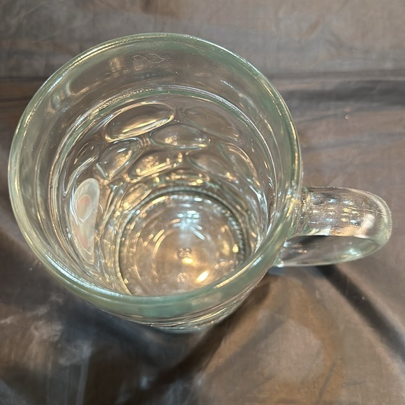 Paulaner Munchen 1 Liter German Beer Stein Mug Dimpled Glass Oktoberfest NWOT - Picture 5 of 8